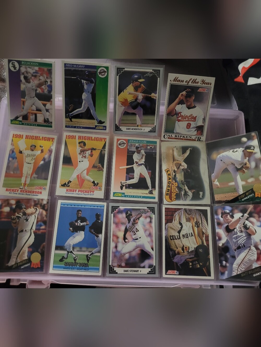 Baseball Trading Card Collection Binder - Multicolor